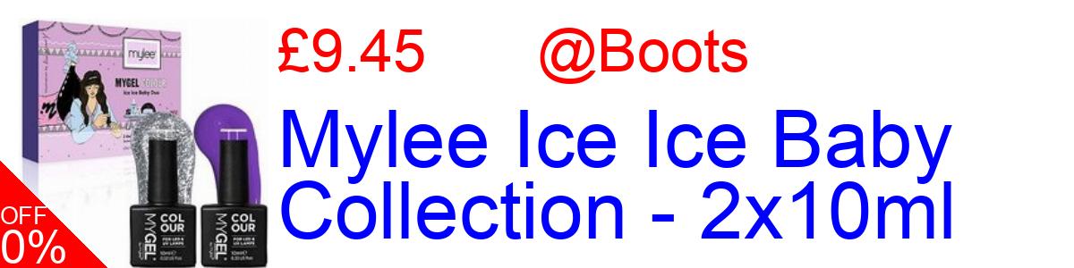 30% OFF, Mylee Ice Ice Baby Collection - 2x10ml £9.45@Boots
